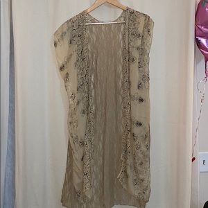 -Justin&Taylor - Tan Textured Multipurpose Wrap